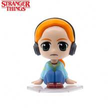 Netflix Stranger Things Bobble Hero Bobblehead Blind Box, Eleven Featured Mini Collectible Figure, TV Themed Desktop Ornament Decor Small Toy, Ideal Birthday Fandom Gift For Fans & Friends, Official Authentic Licensed[Non-Plush Filled] - Multicolor - View 8