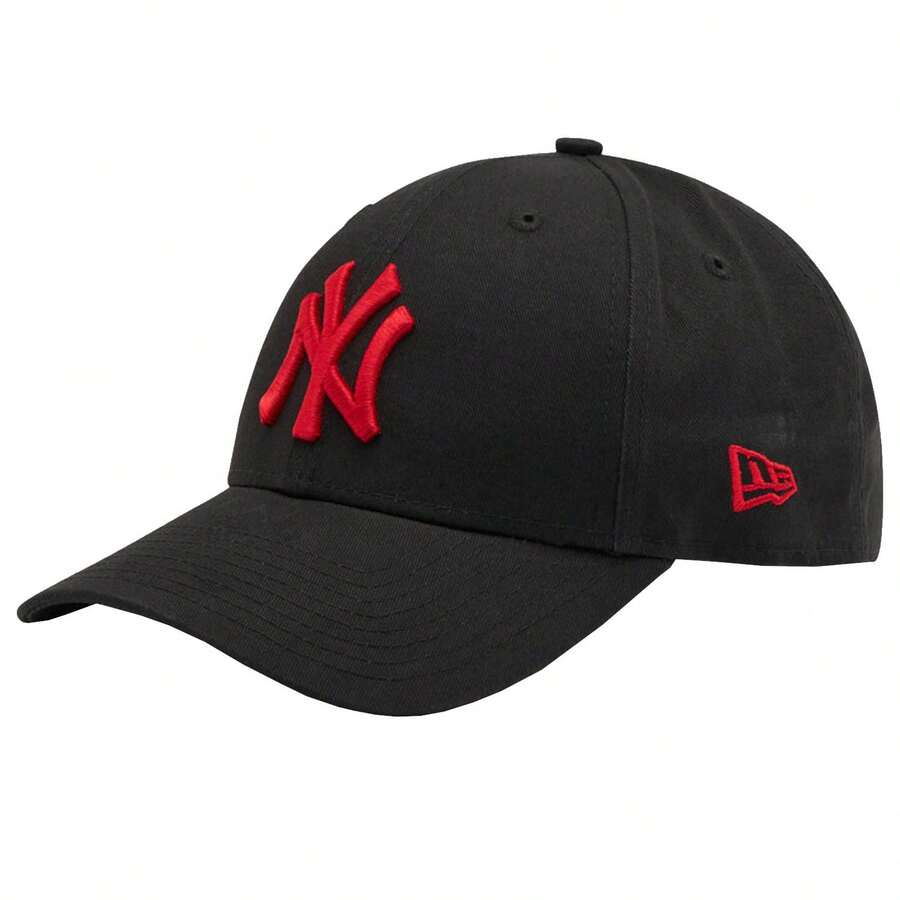 قبعة New Era 9FORTY New York Essential Logo - قبعات سوداء للجنسين 12380594 - الأسود - مشاهدة 1
