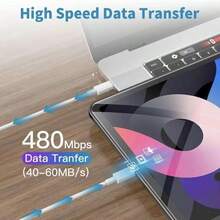 60W Fast Charging Data Cable USB-A To Type-C 3A High Current 480Mbps High-Speed Data Transfer, TPE Material Reinforced Anti-Breakage Tail Fast Charging Cable, Multiple Protection Compatible With Android Type-C Phones, Tablets, Laptop - View 7