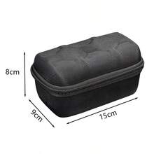 Hard Shell Watch Storage Box With Flip Lid, 2 Watch Compartments, Scratch-Resistant Lining, Durable And Dust-Proof, With Handle For Portability, Ideal Gift For Watch Collectors - Multicolor - View 10