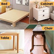 8/16pcs Transparent Furniture Leveling Pads, Non-Slip Adjustable Height Pads, Used For Unstable Table, Chair, Cabinet Legs Furniture Balancing Pads - Furniture Foot Balancing Pad - View 12