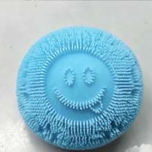 Cute Soft Fluffy Smiling Face Stress Relief Toy, Adorable Squishy Squeeze Ball, Creative Desktop Decompression Gadget, Hand-Held Relaxing Fun Toy, Multi-Color Interactive Gift For Kids And Adults, Birthday Holiday Surprise Gift - Multicolor - View 11