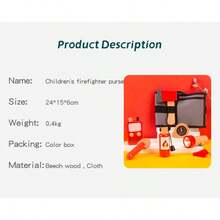 Tlewj Children's Firefighter Waist Bag Suitable For Holiday Gifts - Kids' Firefighter Waist Bag - View 2