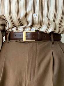 1pc Women's Braided Belt, New Retro Style Waist Rope, Decorative Belt For Dress, Suitable For Daily Wear - A - View 14