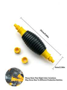 Manual Siphon Fuel Transfer Pump, Hand-Crank Fuel Pump, Portable Manual Liquid Extractor With Leak-Proof Stainless Steel Hose Clamp And Corrugated Hose, Suitable For Manual Pumping Of Car Gasoline, Engine Oil And Water - A - View 8