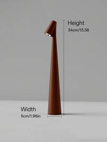 Guanova 1pc Creative Rechargeable LED Desk Lamp, Toothbrush Atmosphere Light, USB Charging Table Lamp, 3-Level Adjustable Light, Built-In Rechargeable Battery, Long Battery Life, Battery Capacity: 1200mAh, Modern Minimalist Nordic Design, Touch Control Desk Lamp, Portable Night Light, Suitable For Various Scenes, Suitable For Living Room/Bedroom/Bar/Restaurant/Office/Bedside Table, Great Gift - Rechargeable Desk Lamp - View 16
