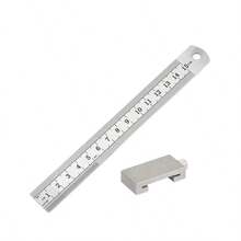 Metal Swenson Style Carpenter Square, Woodworking Tool, Steel Ruler With Positioning Stop Block, Adjustable Measuring And Marking Gauge, Suitable For DIY Woodworking Layout And Marking Tasks - A - View 11