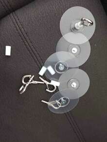 3/1pc Self-Adhesive Roof Hooks, Heavy Duty Windproof Hanging Hooks, Suitable For Outdoor Garden Hanging Pots - A - View 3