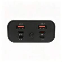120W Modified Car Charger, High Total Output, Support QC3.0 & PD Fast Charging, Multiple Ports Charge Several Devices Simultaneously, Fire‑Retardant Material, Suitable For RV, Car, Bus, Truck, Boat. - Quantity: 1 - View 13
