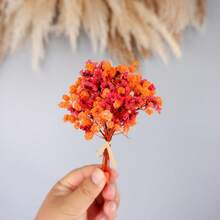 1/3/6/9/12Pcs Versatile Mini Artificial Flower Bouquets Suitable For Christmas Halloween Gathering Home Decorations Great For Card Embellishments Wedding Favour Box Fillers And Groomsmen Boutonnieres - MY-819 - View 8
