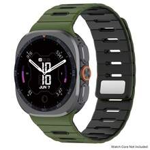 Magnetic Silicone Strap Compatible With Galaxy Watch 8/9/8Classic 40mm 44mm 46mm Sport Band For Galaxy Watch 7 Ultra 47mm/Ultra 2026 - Galaxy Ultra2 - View 17