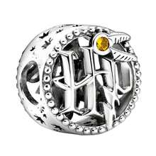 1pc Vintage Silver Plated Large Hole Bead Cat Dog Turtle Bee Animal Hollow Heart Shape Pendant, Handmade Jewelry, Suitable For Girls Bracelet Gift - Silver - View 24