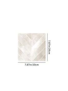 5/30pcs Self-Adhesive Wall Tiles, 7.87in/20cm Per Piece, 2D Peel And Stick Splash-Proof Wall Tiles, Waterproof And Oil-Proof, Suitable For Kitchen And Bathroom, Customizable Kitchen Decor - Beige - View 4