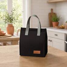 Fashionable Sealed Insulated Aluminum Foil Large Capacity Thickened Leak-Proof Waterproof Reusable Multi-Functional Portable Handheld Lunch Bag/Bento Box, Suitable For Daily Use, Travel, Work, Holiday, Camping, Dating, Outdoor Party, Office, School, Restaurant, Gift Set - Multicolor - View 8