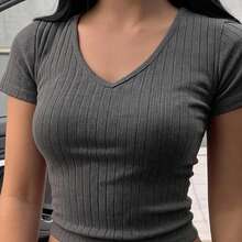 Women T-Shirts - Grey - View 3