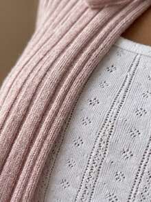 Women Cardigans - Baby Pink - View 4