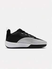 Men's JORDAN ALL GAME PF Basketball Shoes Low-Top IQ6583-001 - Black and White - View 2