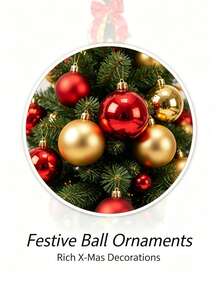 1.8 M Collapsible Artificial Christmas Tree, Quick & Easy To Assemble, Fold‑Up Xmas Holiday Decor Tree With Stable Stand For Indoor Home Party Decoration - Christmas Tree - View 4