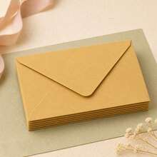 16pcs/Set, Linen Yellow Set - Eucalyptus Pattern Wax Seal Sticker Set, Office Supplies, Bridesmaid Proposal Gift, Wedding Invitation Cards - Gift Envelopes, Christmas Envelopes, Love Letters, Wedding Invitations, Room Decor, Perfect Gift For Birthday And Anniversary - K-Yellow - View 2