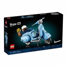 LEGO Building Blocks Vespa 125 Motorcycle 10298 Creative Series Building Blocks - Clear - View 9