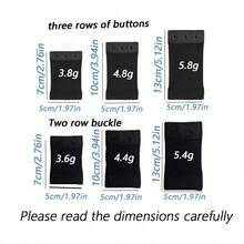1/3pcs Premium Tight Clothing Extender, Women Bodysuit Length Extender Clips For Comfortable Fit - Multicolor - View 5