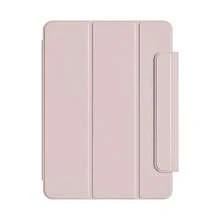 強磁吸附超薄三折式直立保護殼，適用 iPad Pro 13 吋 M5 M4 2026、Air 11 M2、10.9、Air 第 5 代、第 10 代、第 11 代、A16 2025、M3、Air 13，支援 Pencil Pro 與 Pencil - 粉色 - 查看 9