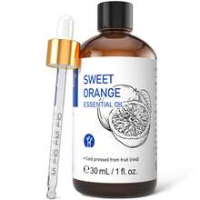 HIQILI Sweet Orange Essential Oil, 10ml/30ml/100ml Pure Natural Fruit Scented Oil, Suitable For Aromatherapy Diffuser, Humidifier, Massage, SPA, Candle And Soap Making, DIY Home Hotel Car Fragrance - Sweet Orange - View 8