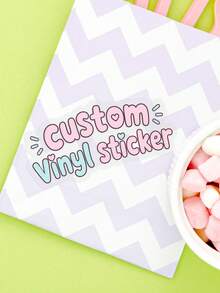 1/50/100/240pcs Personalized Custom Stickers, Multiple Sizes Customizable Text, Suitable For Sports Water Bottles, Envelopes, Invitations, Company Logo, Colorful Stickers, Perfect For Friends, Colleagues, Family, Couples - Multicolor 2 - View 7