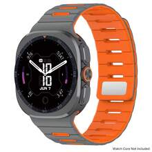Magnetic Silicone Strap Compatible With Galaxy Watch 8/9/8Classic 40mm 44mm 46mm Sport Band For Galaxy Watch 7 Ultra 47mm/Ultra 2026 - Galaxy Ultra2 - View 13