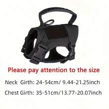 Anti-Escape Black Breathable Pet Vest, Suitable For Small And Medium Dogs And Cats, For Outdoor Walking And Travel, No Pulling On Pet Chest Harness - Black - View 3