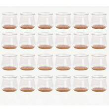 8/16/24pcs Non-Slip Transparent Felt Chair Leg Caps, Thickened Silent Round Chair Foot Pads, Protect Floors, Table Legs And Chair Legs, Durable Silicone Chair Leg Pads, Dining Table Pads, Chair Pads, Restaurant, Hotel, Cafe, Home, Office Small Accessories - White - View 10