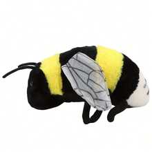 BLUESLEMON 2 Sizes Cute Bee Plush Doll Soft Candy Bee Stuffed Animal Doll, Polyester Fiber Material, Multi-Color, Perfect For Easter Home Decor And Holiday Gift For Young People, Insect, Plush Doll - Multicolor - View 11
