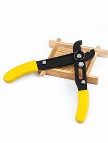 1pc Jewelry Making Chain Pliers - Riveted Manual Bag Chain Opening/Closing Tool, DIY Cutter, Toothless Clamp, Adjustable Mini Stripper - Multicolor - View 3