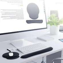 Mouse Pad Set Keyboard Wrist Rest Wrist Mat Ergonomic Keyboard Wrist Rest - View 8