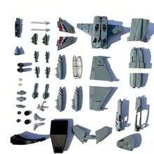 Mainan Pesawat Skala 1:72 Baru - Model Plastik F/A-18 Hornet Falcon VFA-2 - Model Kelas Kolektor - Jet Tempur - MultiWarna - View 5
