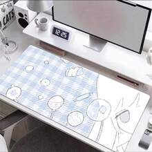 Alas Meja Kulit Ekstra Besar Motif Anime Candy Girl, Alas Mouse Kulit Anti Selip, Tahan Noda Minyak, Tahan Air, Alas Keyboard untuk Bermain Game dan Penggunaan Kantor Sehari-hari - View 1