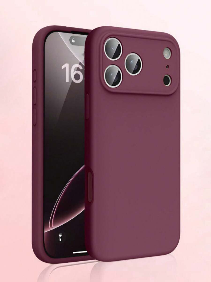 High Quality Liquid Silicone Mobile Phone Case Compatible With IPhone 17 Pro Max 17 Pro 17 Air 17 16 15 14 13 12 11 Pro Max Plus Soft Feel Skin Friendly Shockproof Cover