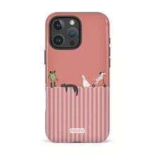 VESPOP Contrast Color Striped Phone Case, Vintage INS Style Full Coverage Shockproof Protective Cover - Compatible With Iphone 18/17/16/15/14/13/12/11 Pro Max/Pro Plus/12 Mini/13 Mini, Compatible With Galaxy S26 S25 S24 S23 S22 S21 Plus Ultra, Compatible With Pixel 8 9 10 PRO - Mixed Color 2 - View 7