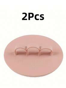 Silicone Bath Massage Brush, Soft Bristle Three-Finger Shower Body Cleansing Brush, Bathing Exfoliating Brush, Body Scrub, Bath Accessories - Multicolor - View 18