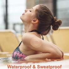 5pcs Waterproof Breathable Pre-Cut Sensor Adhesive Patches, Sweat-Proof, Low-Allergenic, Latex-Free (Stickers Only, Sensor Not Included) - Multicolor - View 3