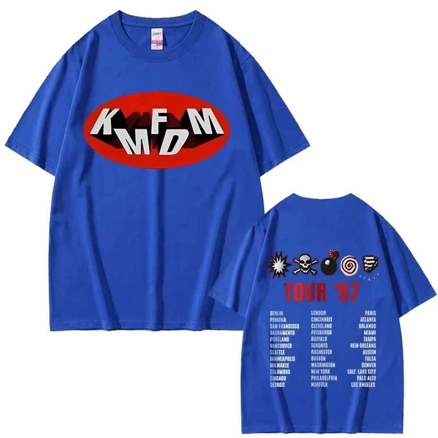 Women T-Shirts - Blue - View 1