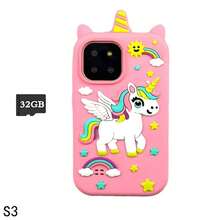 2.8" Touch Screen Unicorn Themed Smartphone For Kids, Dual Camera, 32GB Storage, Educational Games & Music Player, Perfect Christmas/Birthday Gift For 3-9 Year Old Girls - Multicolor - View 20