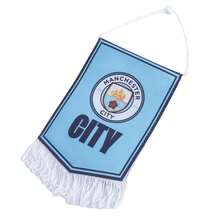Manchester City FC Mini Pennant - Sky Blue/White - View 3