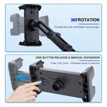 Strong Vacuum Suction Cup Phone And Tablet Holder, Suitable For Car And Desktop, Universal Multi-Function Holder, Suitable For Car, Desktop And Wall - View 8