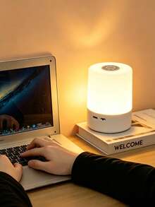 Modern LED Touch Night Light With 3 Color Modes - USB Powered, Adjustable Brightness, Touch Switch, Perfect For Bedroom, Living Room, Desk, Bar And Bedside Reading, Space Theme Design, Table Lamp, Reading Light - Multicolor - View 3