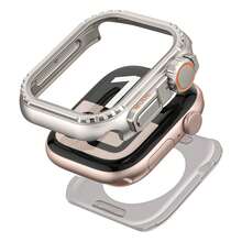 1pc Zinc Alloy Case Compatible With Apple Watch Series 9 8 7 45mm 45mm, Series 11/10 46mm, Ultra 49mm-Style Metal Bumper Protector Cover For Business & Daily Use - Multicolor - View 10