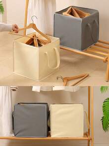 1PC Clothes Hanger Storage Bag Large Capacity Clothes And Underwear Storage Bag Multifunctional Family Portable Sundries Organizing Bag - Multicolor - View 9