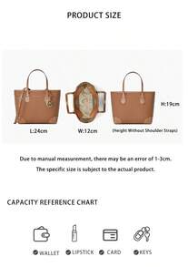 Michael Kors Eva 單肩斜背包 女款 35S6GV0T0L LUGGAGE - 棕色 35S6GV0T0L 行李箱 - 查看 8