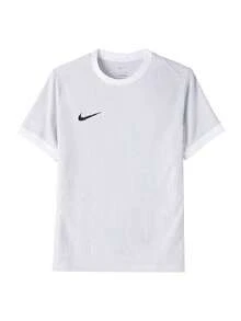 Nike Camiseta deportiva de hombre & Camiseta sin mangas de manga corta 2026 Verano Nueva Blanca a Rayas Deportiva Cuello Redondo Manga Corta IR8428-135 - blanco gris - Ver 1