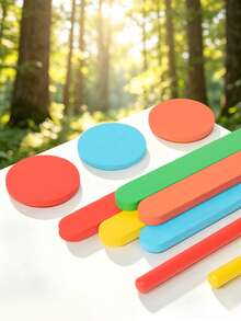 Multifunctional Rainbow Stick Sorting Educational Bucket, Graphic Puzzle Card Matching And Stick Throwing Sorting Game, Color Recognition And Number Enlightenment, Hand-Eye Coordination Training, Home Early Education And Classroom Teaching Tool, Birthday And Holiday Gift For Boys And Girls Children - Multicolor - View 9